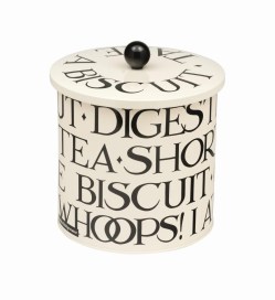 BT2965 Black Toast  - Biscuit Barrel - Emma Bridgewater